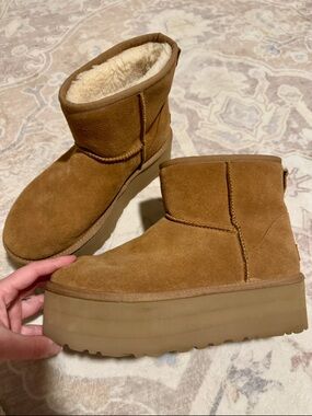 UGG Women's Chestnut Platform Boots
